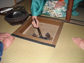 茶室明章庵の初釜