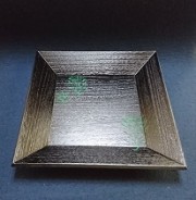 干菓子盆　若松　桐黒　而妙斎好写