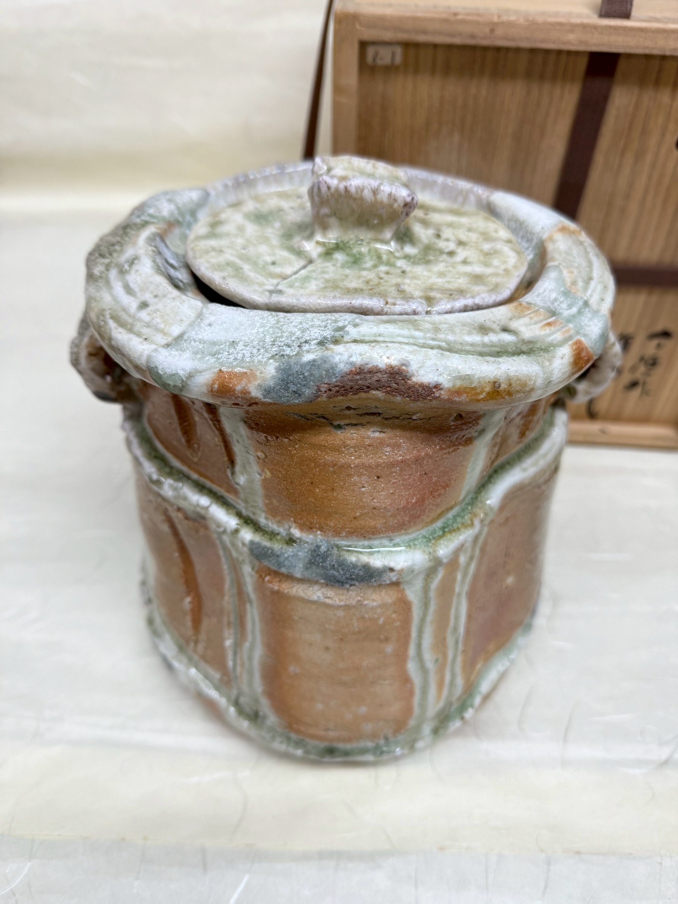 ◆決算セール26日まで◆水指　信楽　杉本貞光