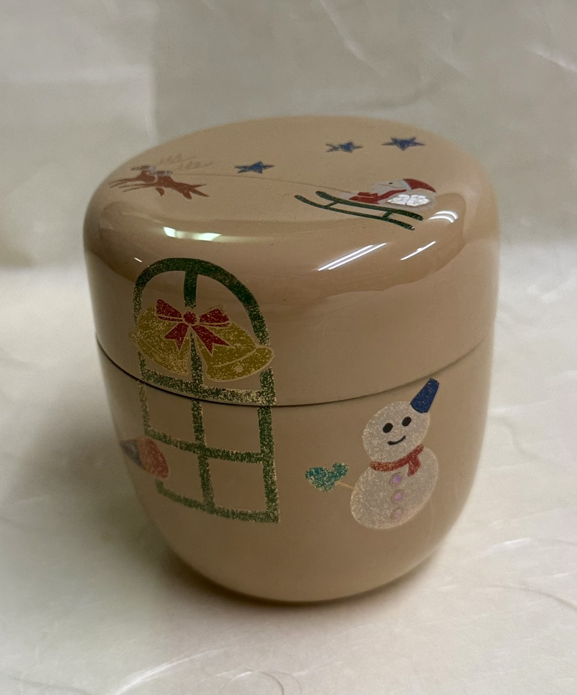 中棗　クリスマス　佐々木麗峰　桐箱