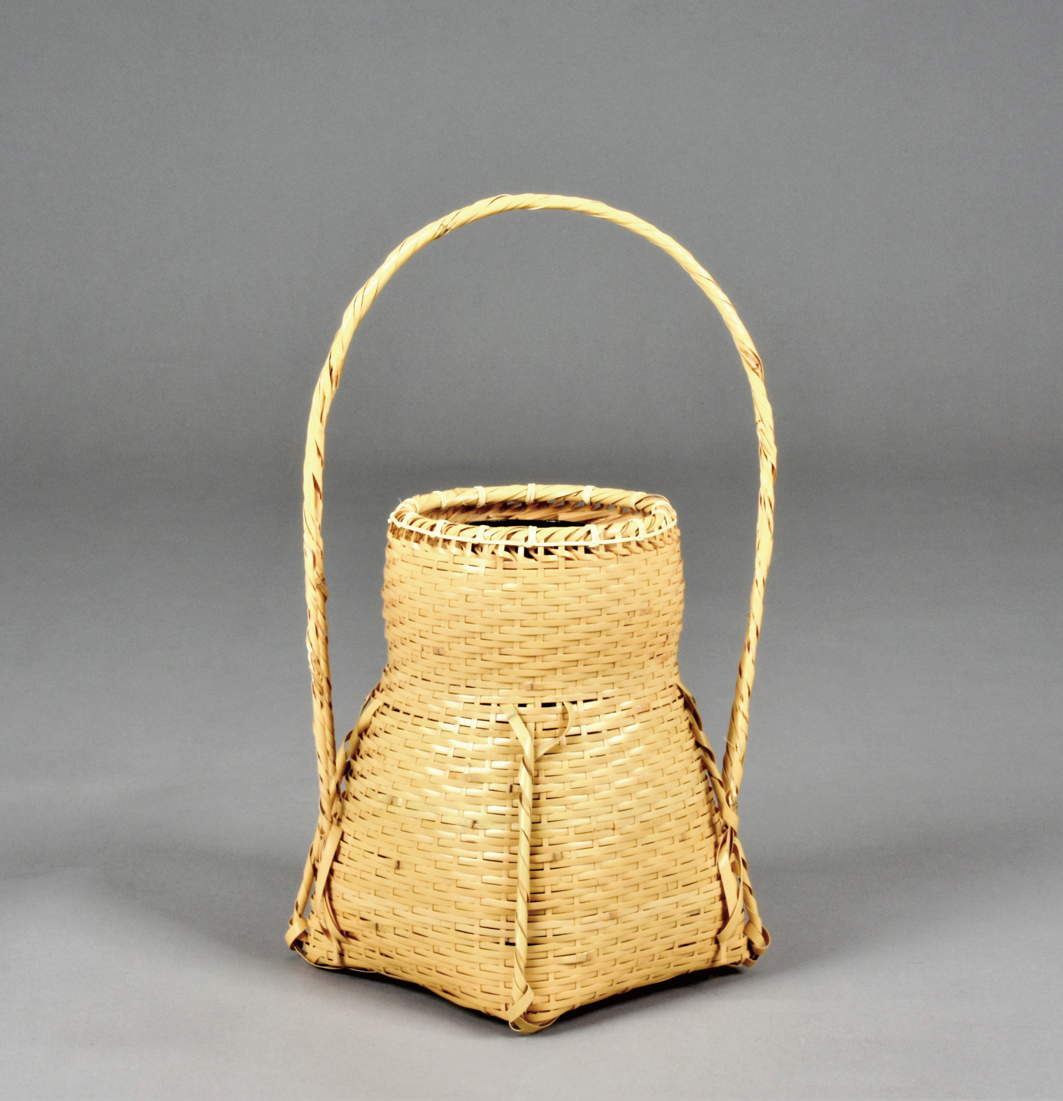 方円籠　即中斎好写　上塗入子　21×33